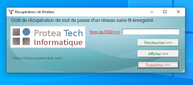 Outil de récupération de mot de passe - Wireless-Password-V1