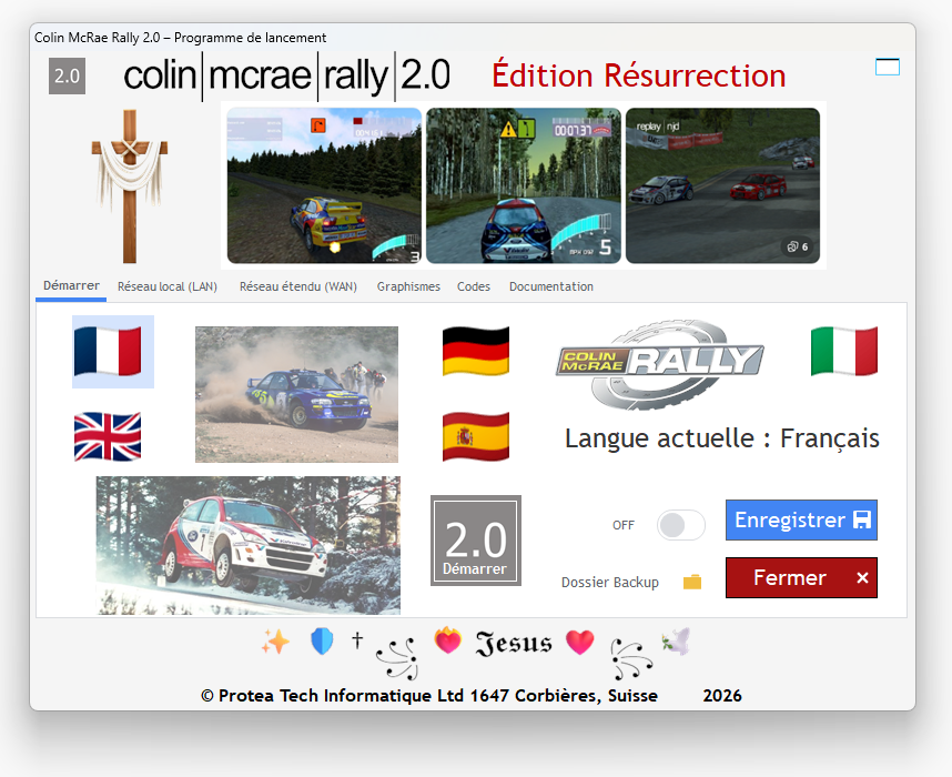 Colin Mcrae Rallye 2.0 Resurrection Version 1.0 - Multi - Pc - Télécharger gratuit